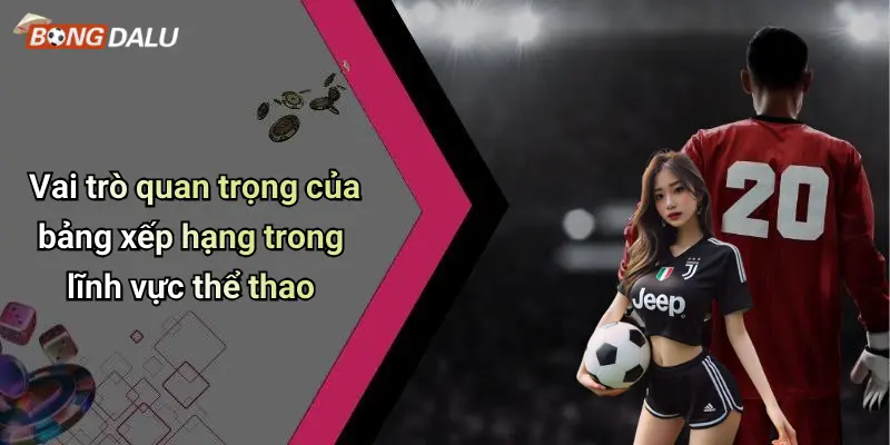 Vai trò quan trọng của bảng xếp hạng trong lĩnh vực thể thao