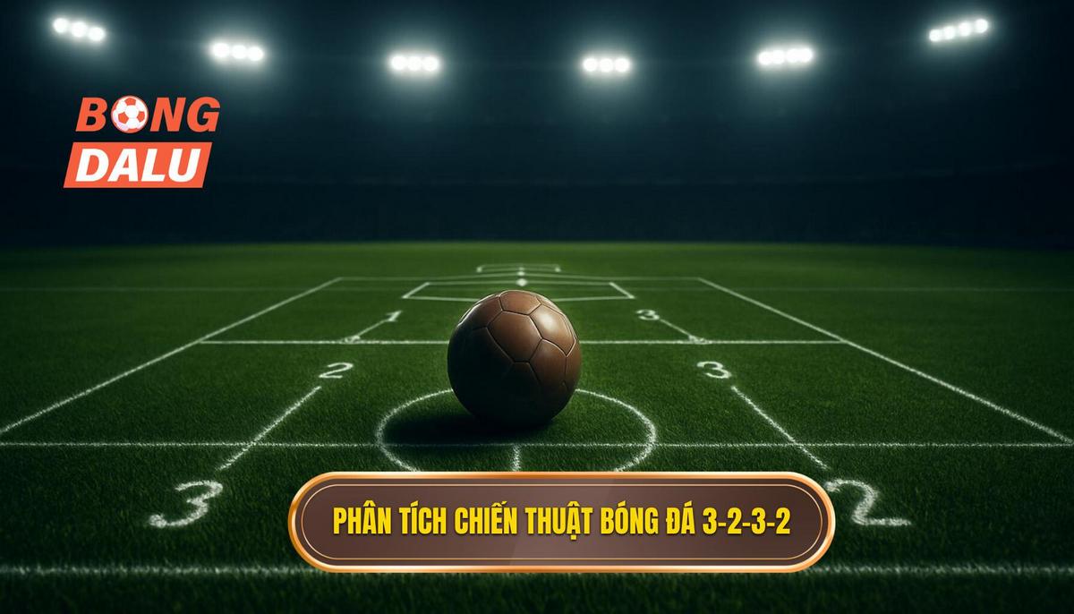 Phân tích Chuyên sâu về Vận hành Chiến thuật bóng đá 3-2-3-2