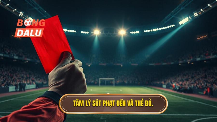3. Tâm lý sút phạt đền và thẻ đỏ.