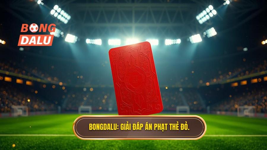 Bongdalu_ Giải đáp án phạt thẻ đỏ.
