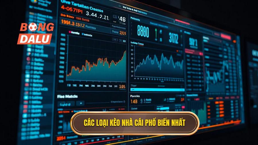 Phân tích các loại kèo phổ biến trên bảng kèo nhà cái chính thức
