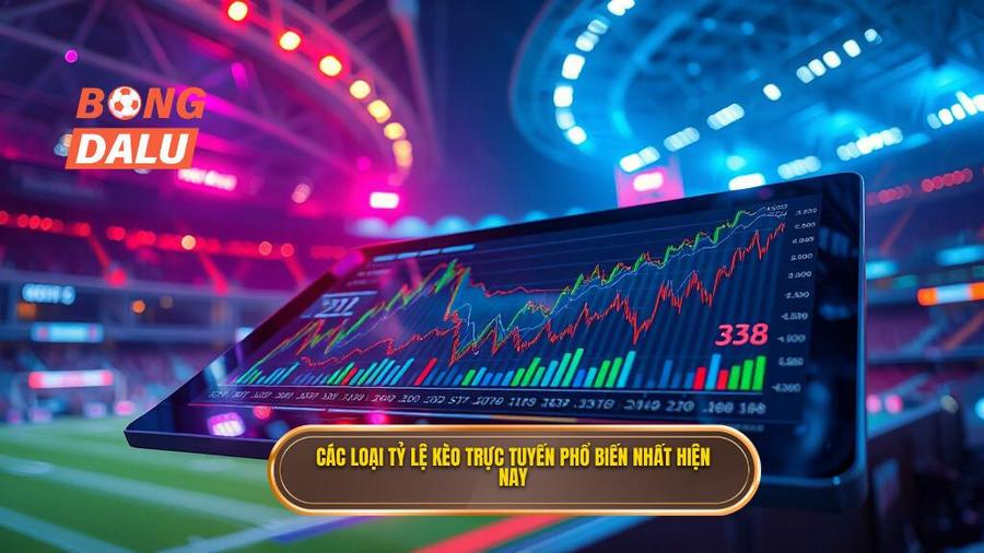 2. Các loại tỷ lệ kèo trực tuyến phổ biến nhất hiện nay