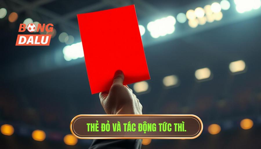 Bản chất của tấm thẻ đỏ và tác động tức thì