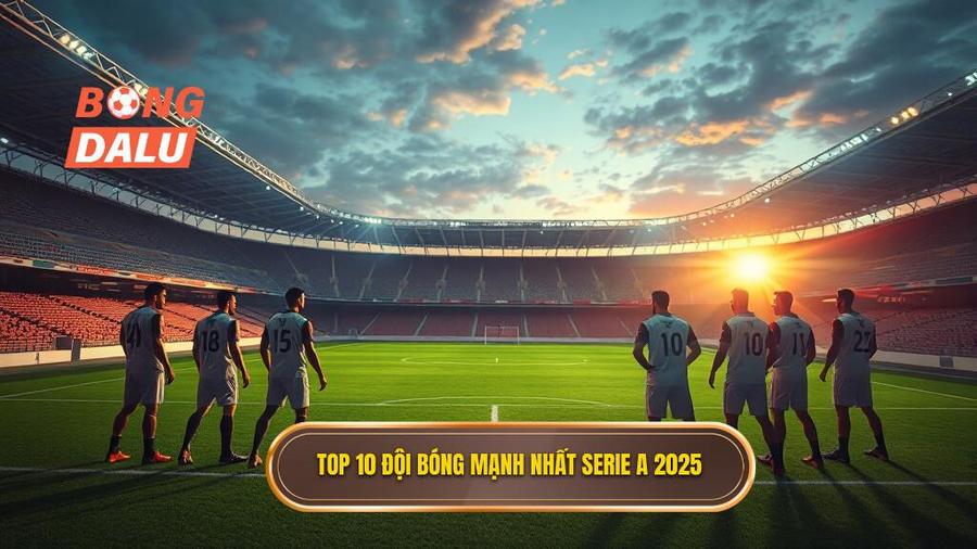 Chi tiết Top 10 đội bóng mạnh nhất Serie A 2025