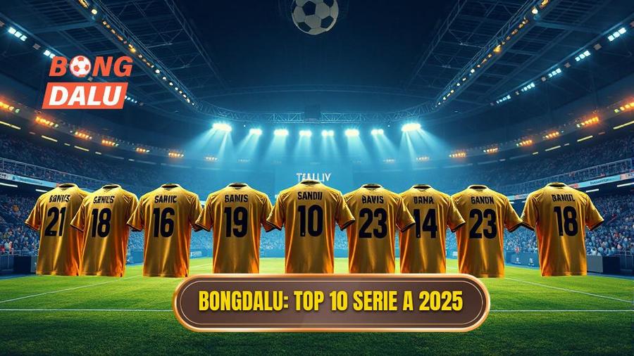 Top 10 đội bóng mạnh nhất Serie A 2025: Quyền lực thống trị