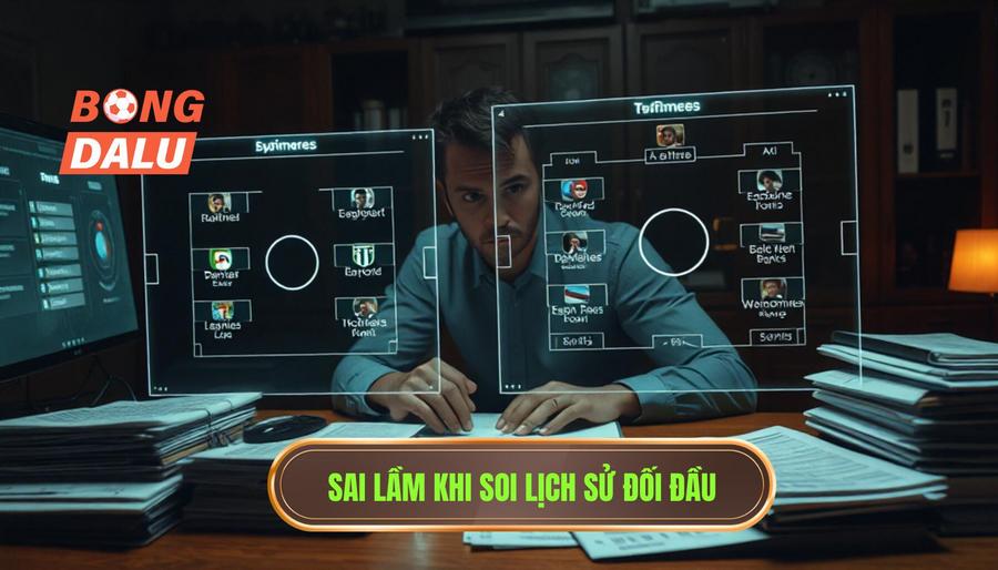 Những sai lầm cần tránh khi soi lịch sử đối đầu 2 đội