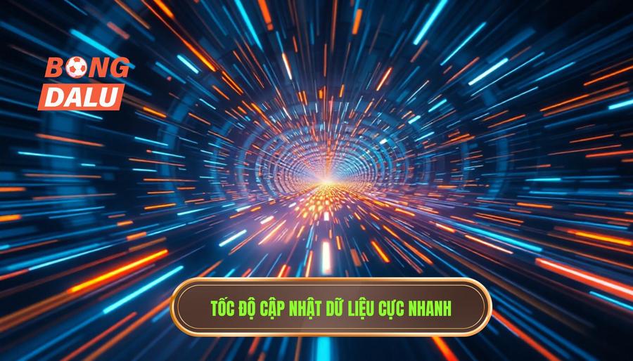 Tốc độ cập nhật dữ liệu cực nhanh