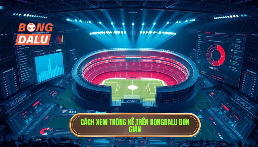 Cách xem thống kê trên Bongdalu đơn giản