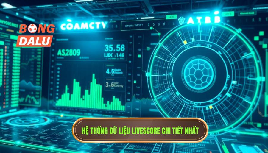 Hệ thống dữ liệu Livescore chi tiết nhất